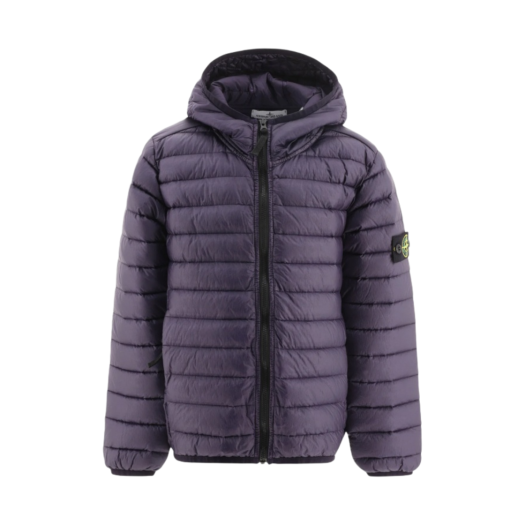 (Kids) Stone Island 40831 Loom Woven Chambers R-Nylon Down-TC Jacket Ink Blue - 23SS