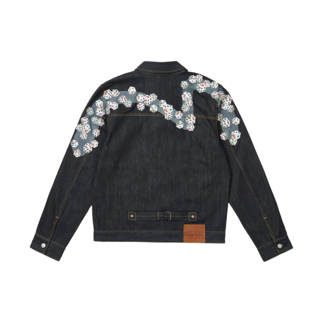 팔라스 x 에비수 재킷 다크 데님 - 24SS(Palace x Evisu Jacket Dark Denim - 24SS)