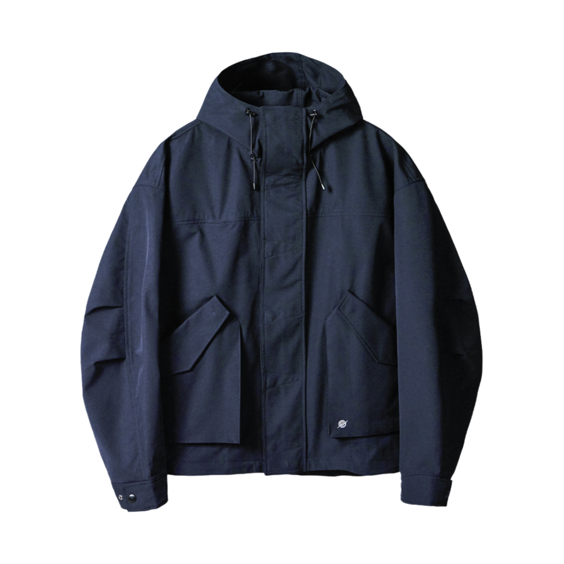 KA3JK1054M_NAVY KALA PATTHAR 3 Layer Hard Shell Short-Jacket Navy