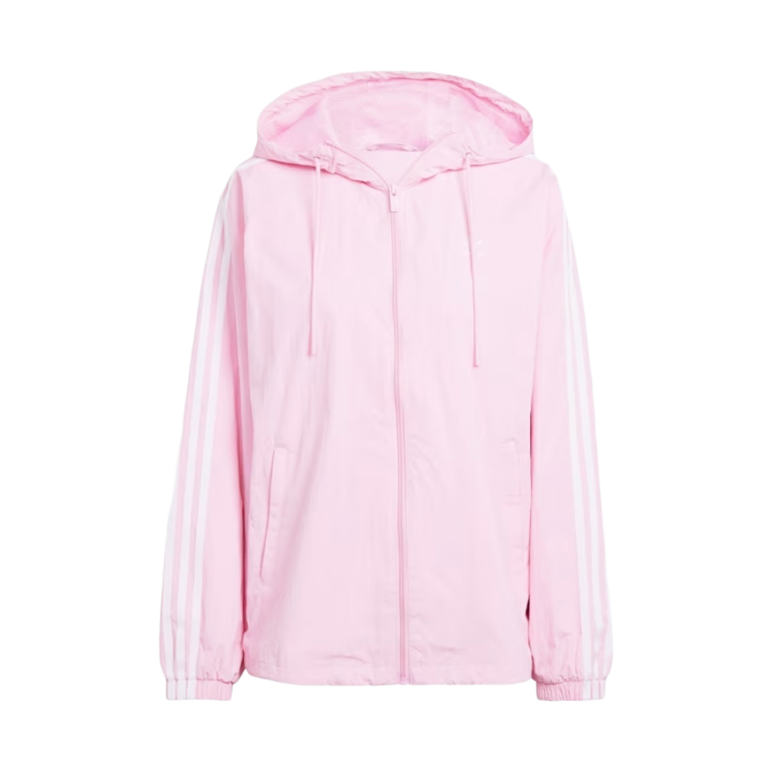 IR8098 (W) Adidas 3-Stripes Windbreaker True Pink - KR Sizing