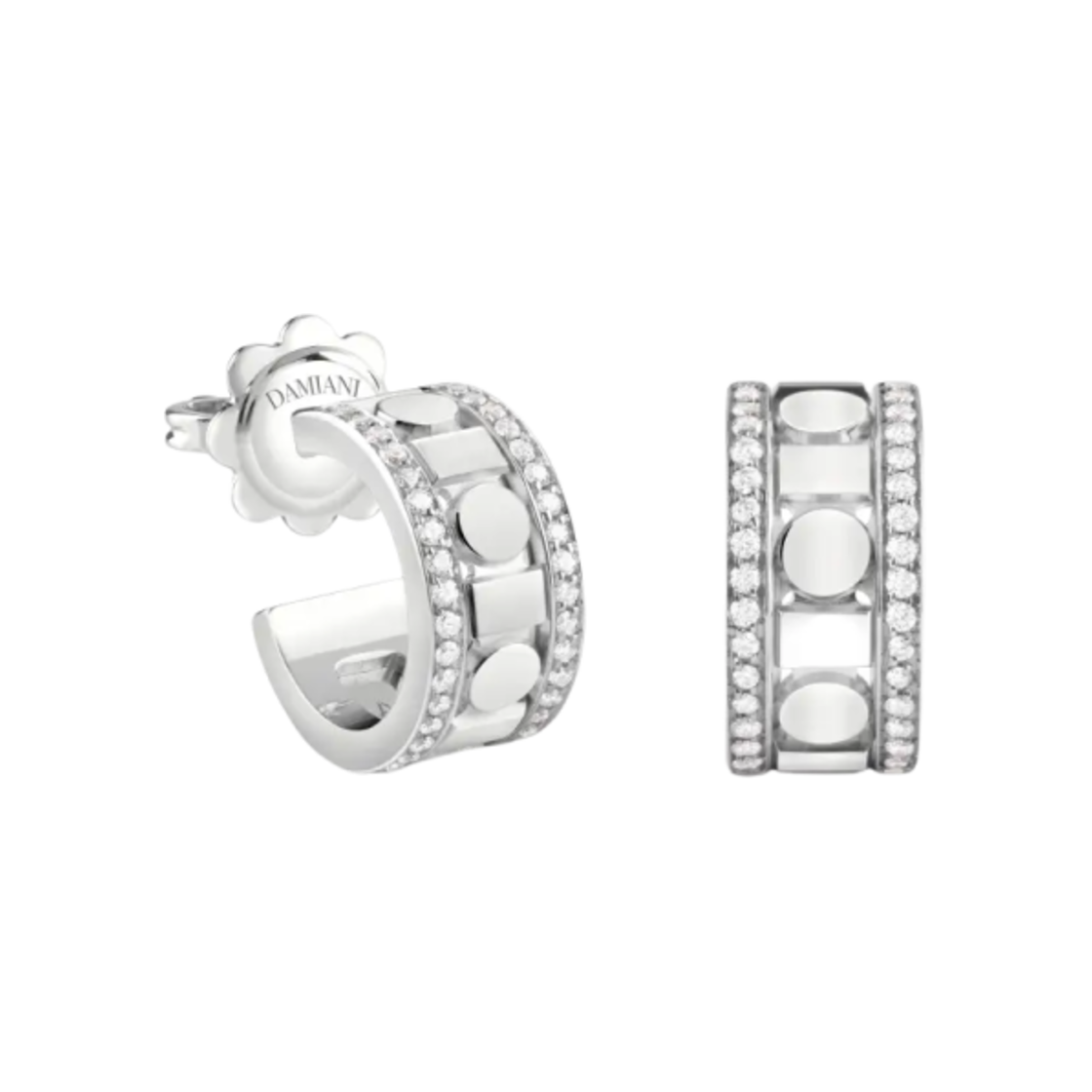 다미아니 벨에포크 다이아몬드 이어링 화이트 골드(Damiani Belle Epoqu Diamonds Earrings White Gold) - 1