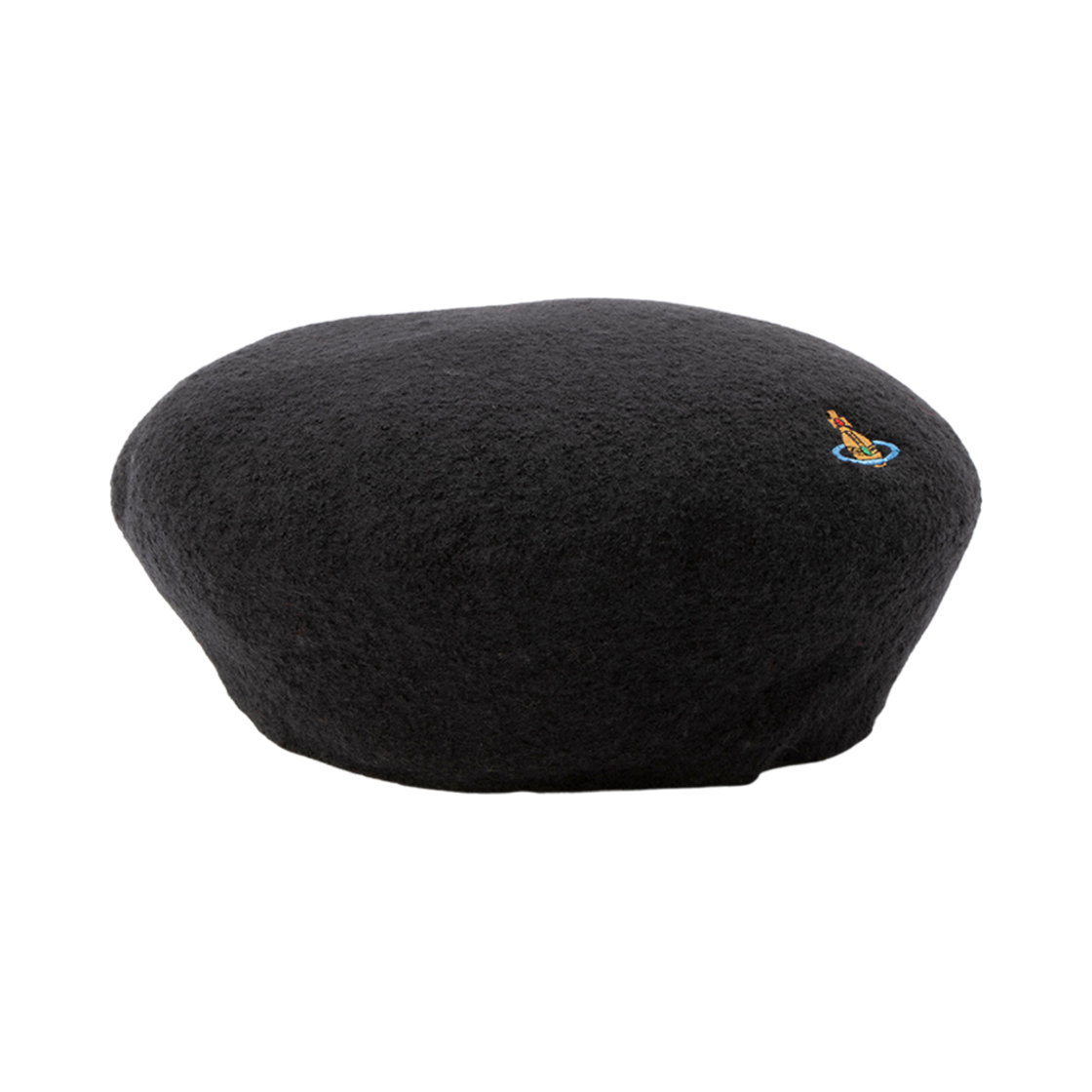 비비안 웨스트우드 유니 컬러 베레모 블랙(Vivienne Westwood Uni Colour Beret Black) - 1