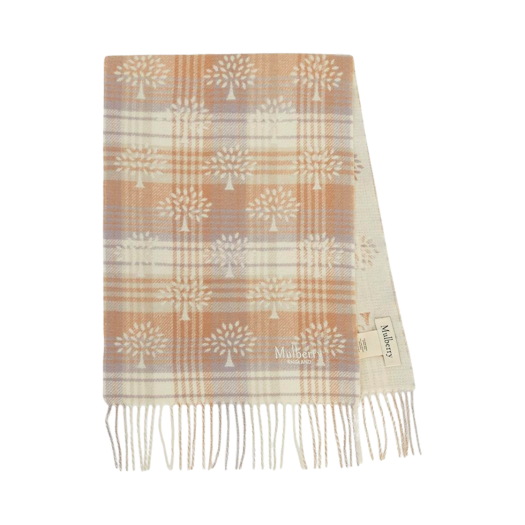 VS4787-955E631 Mulberry Wool Scarf Beige