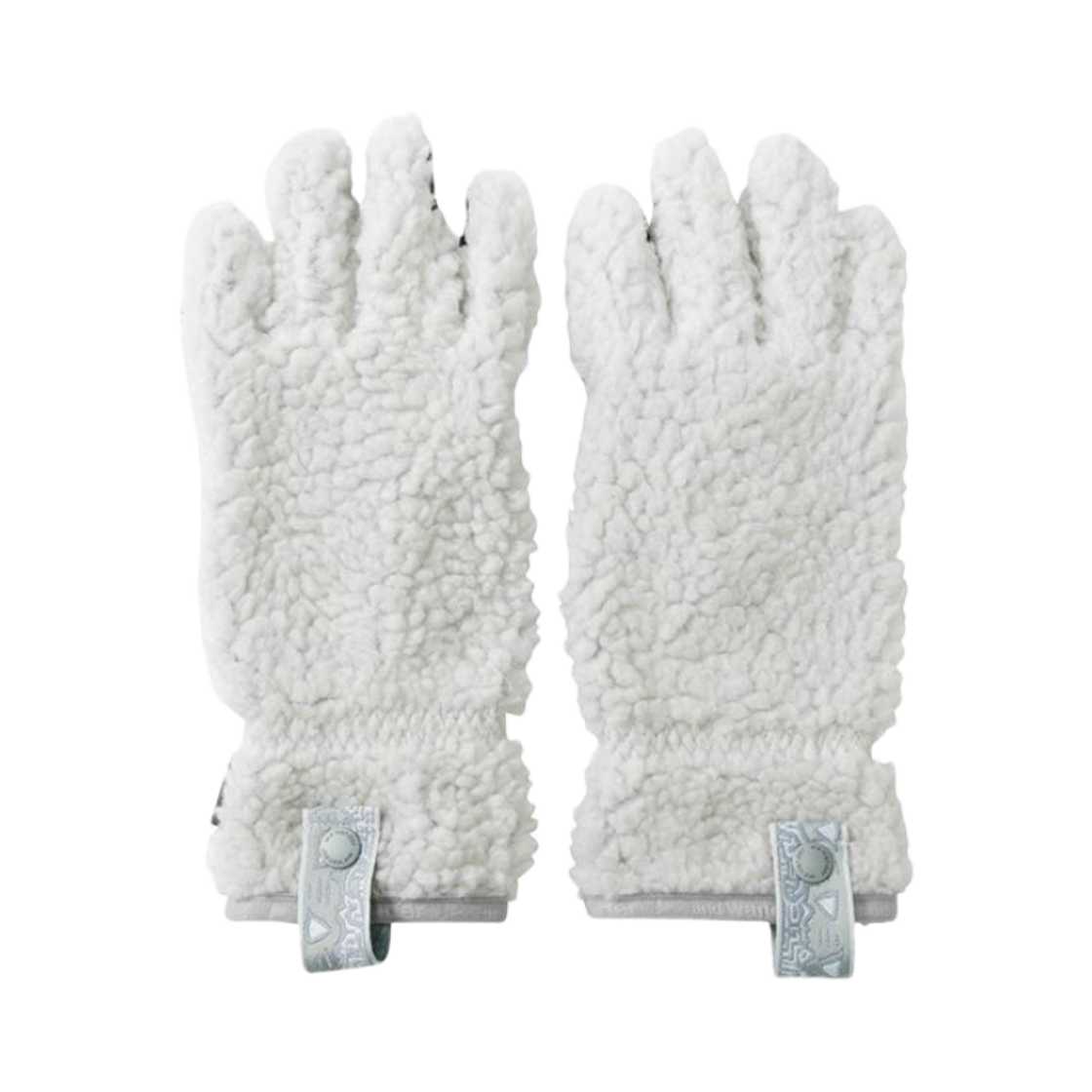 앤드 원더 x 그라미치 JQ 테이프 플리스 글러브 라이트 그레이(And Wander x Gramicci JQ Tape Fleece Gloves Light Gray)