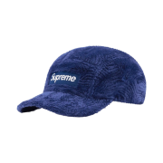 Supreme Swirl Fleece Camp Cap Blue - 22FW