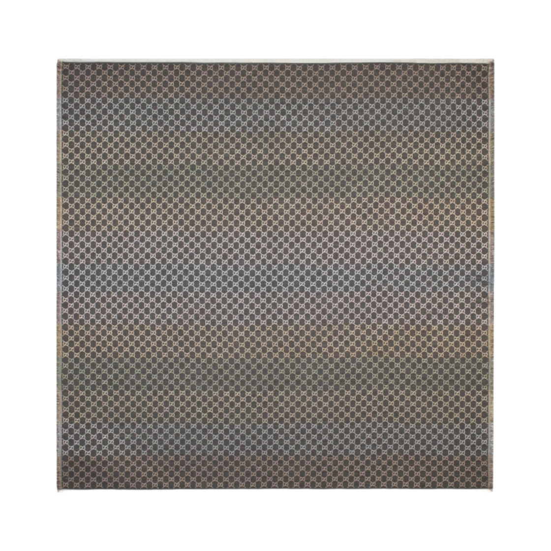 (W) 구찌 GG 자카드 숄 그레이 GG 자카드((W) Gucci GG Jacquard Shawl Grey GG Jacquard) - 1