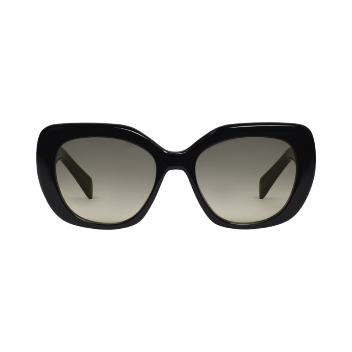 (W) 셀린느 아세테이트 트리옹프 06 선글라스 블랙((W) Celine Triomphe 06 Sunglasses in Acetate Black)
