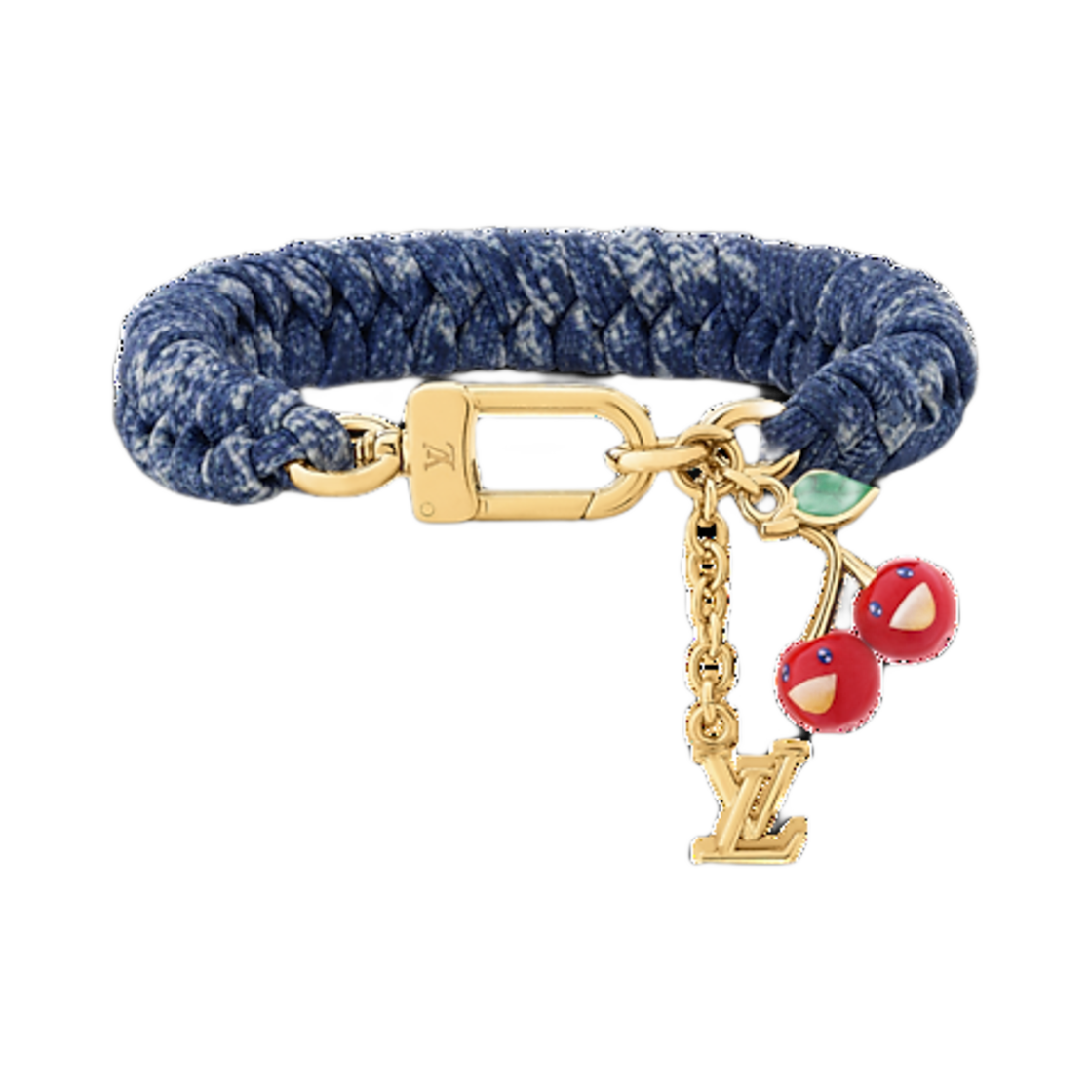 - (W) Louis Vuitton x Murakami Takashi Tressage Bracelet Denim Blue