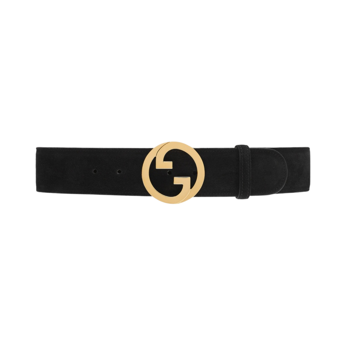 698598-CA00G-1000 (W) Gucci Blondie Wide Belt Black