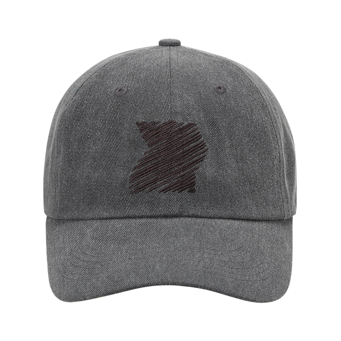 FWB1CACH1058 WILLBE PLAY Embroidery Ballcap Charcoal
