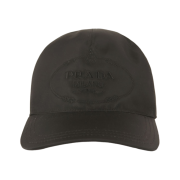 Prada Nylon Baseball Cap Black