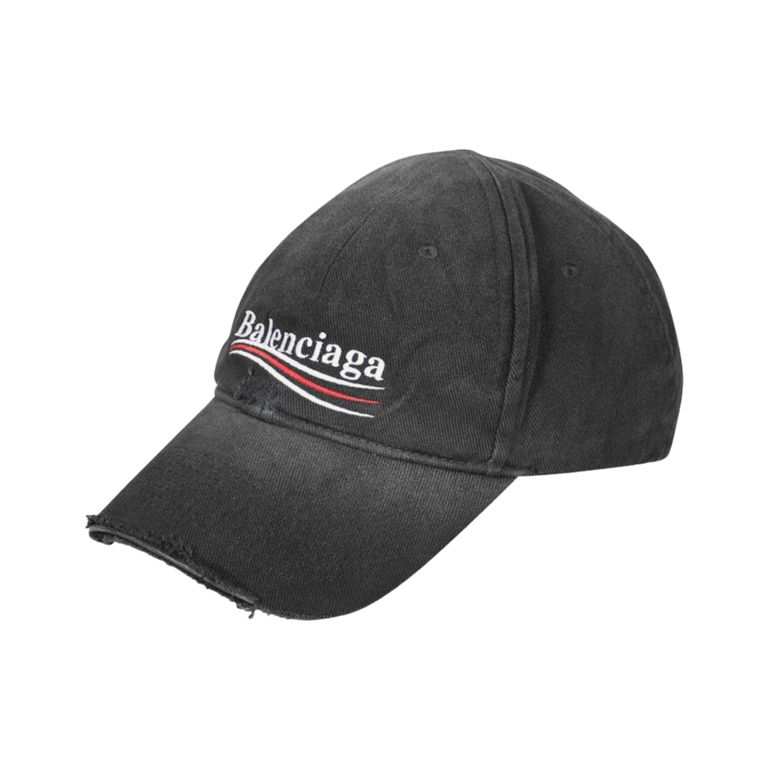 661884410B2 Balenciaga Political Campaign Destroyed Cap Black