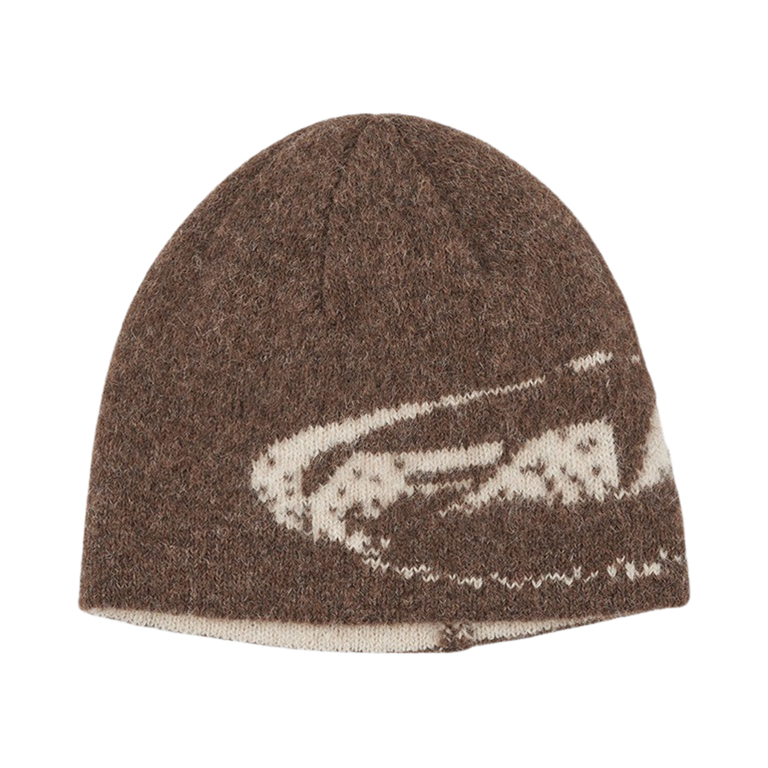 S27432 FAD Alpaca Beanie Brown