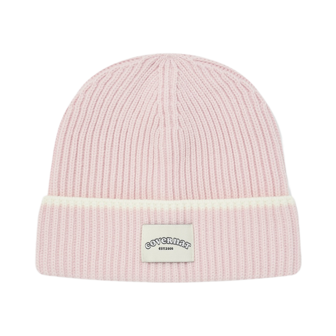 커버낫 클로버하트 비니 라이트 핑크(Covernat Clover Heart Beanie Light Pink) - 1