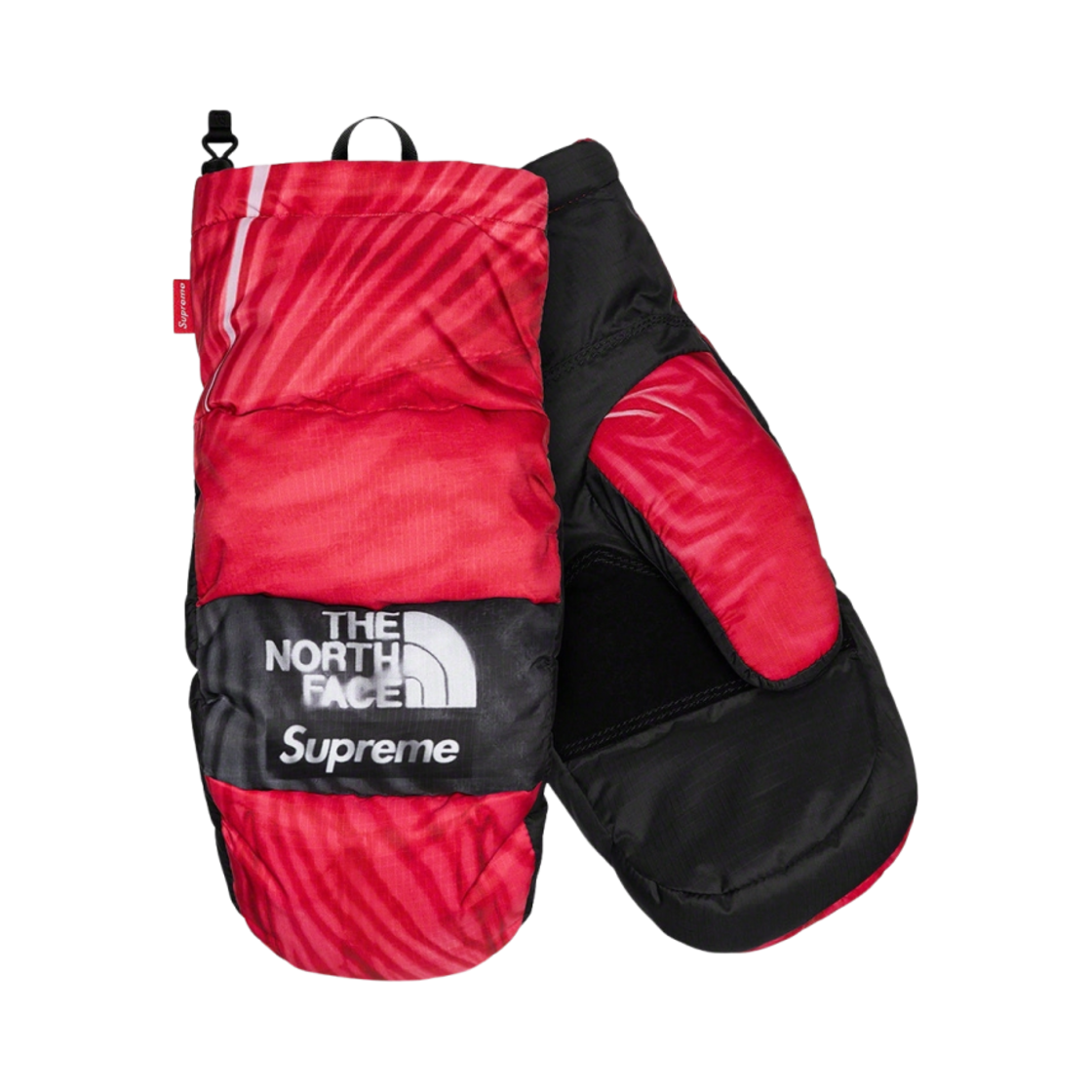 슈프림 x 노스페이스 트롱프 뢰유 프린티드 몬타나 미트 레드 - 23SS(Supreme x The North Face Trompe L'oeil Printed Montana Mitt Red - 23SS) - 3
