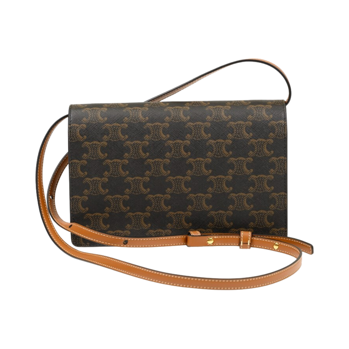 셀린느 카프스킨 트리옹프 백 탄(Celine Triomphe Bag in Calfskin Tan) - 2
