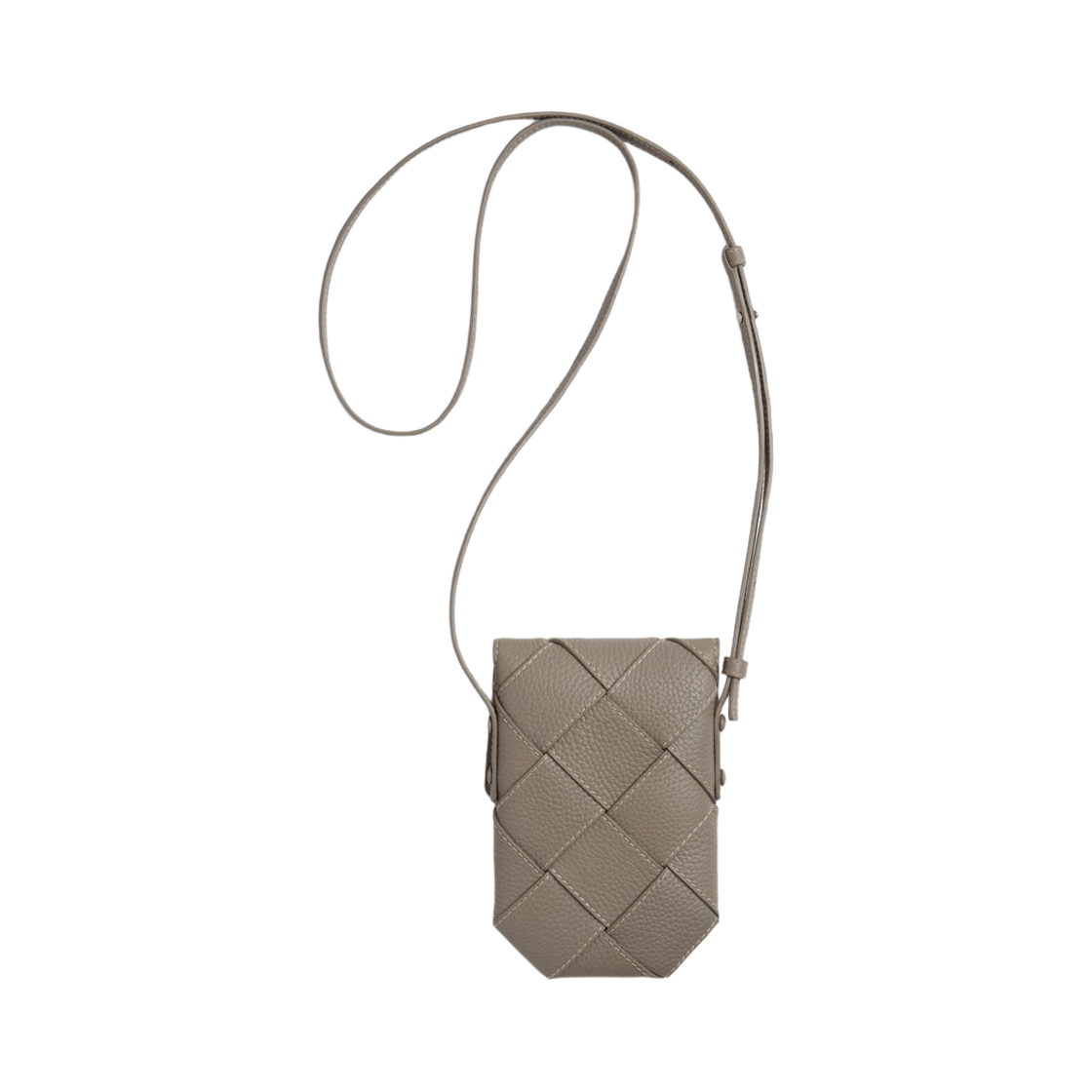 보테가 베네타 디아고 폰 파우치 라임스톤 내츄럴(Bottega Veneta Diago Phone Pouch Limestone Natural) - 2