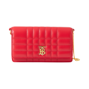 Burberry Lola Clutch Bright Red