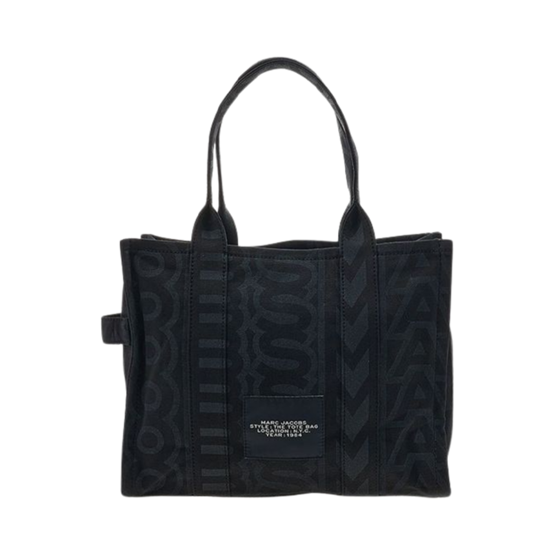마크 제이콥스 아웃라인 모노그램 토트백 블랙(Marc Jacobs Outline Monogram Tote Bag Black) - 2