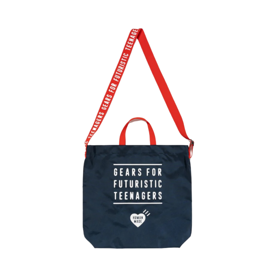 휴먼 메이드 숄더 토트백 네이비(Human Made Shoulder Tote Bag Navy) - 2