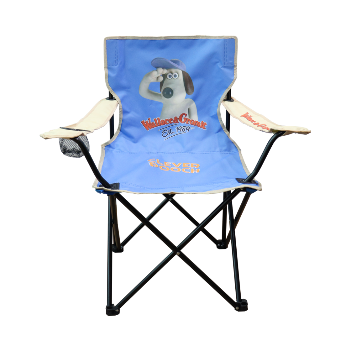 8809737861128 Wallace & Gromit Camping Chair Gromit with a Cap
