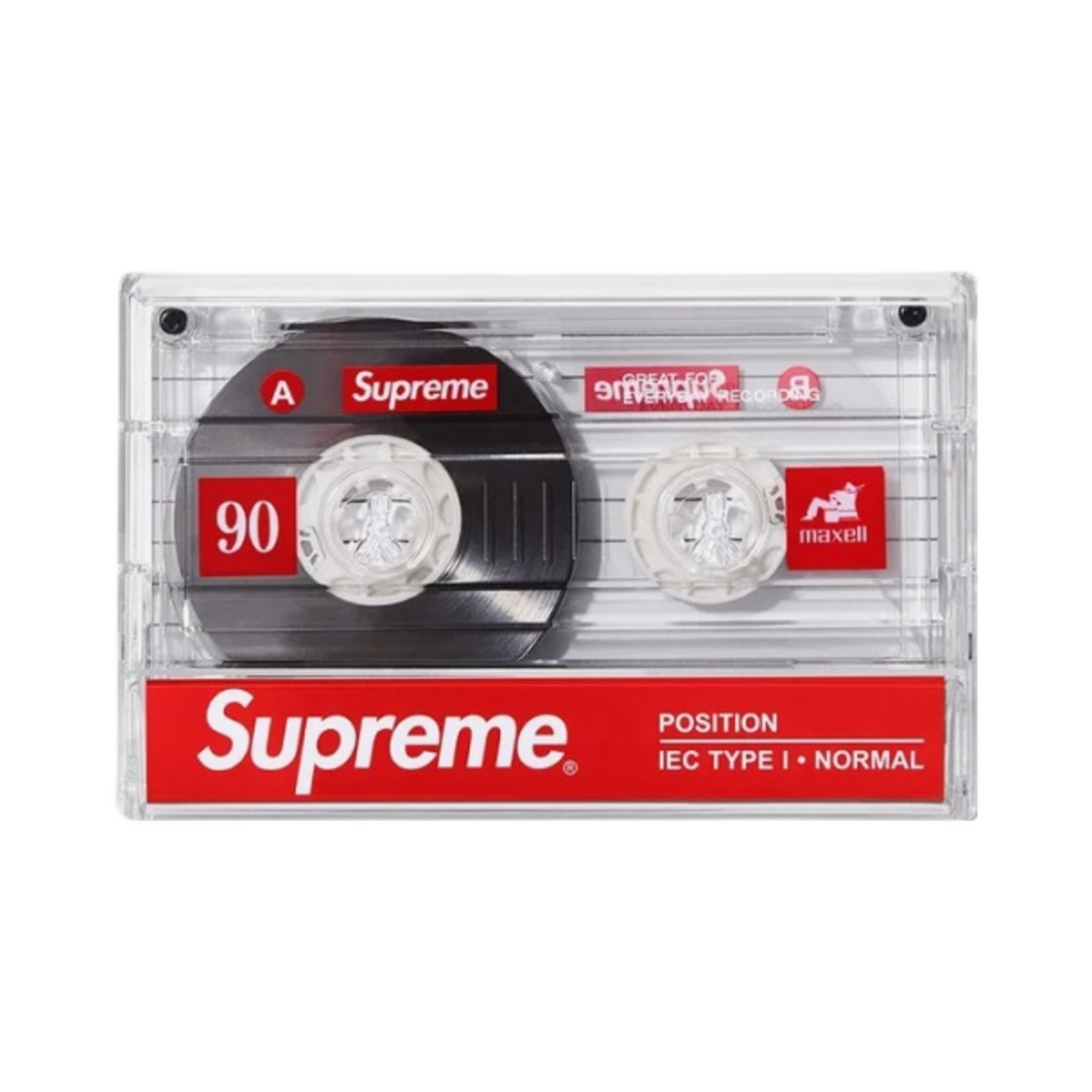 - Supreme x Maxell Cassette Tapes Clear (Pack of 5) - 23FW