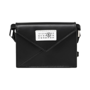 MM6 Maison Margiela Numbers Logo Mini Crossbody Bag Black