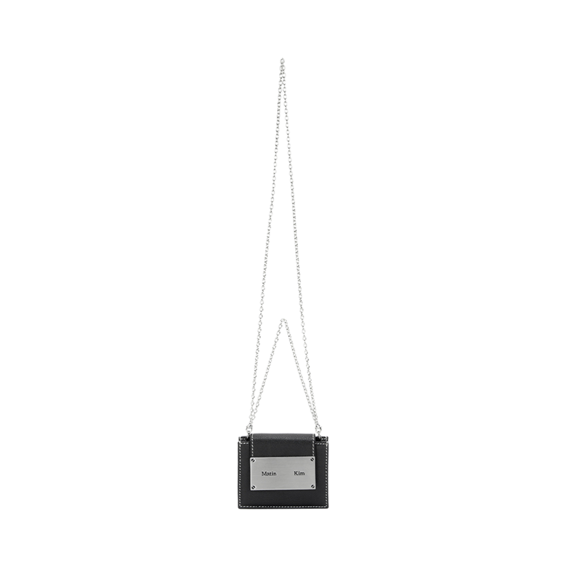 마뗑킴 스티치 아코디언 미니백 블랙(Matin Kim Stitch Accordion Mini Bag Black)