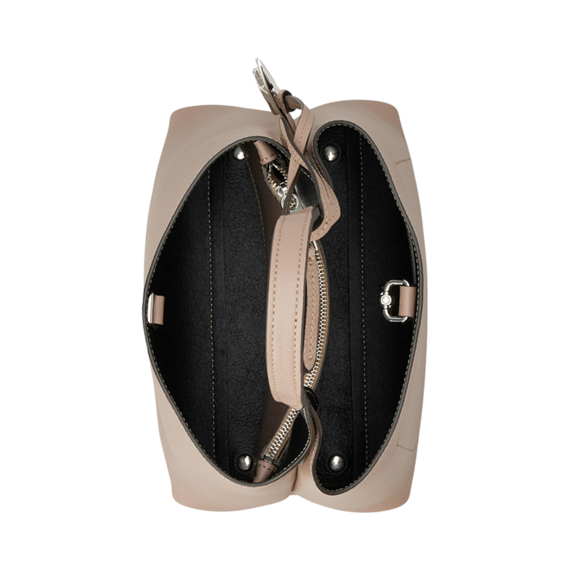 토즈 레더 미니 백 블랙 브라운(Tod's Leather Mini Bag Black Brown) - 2