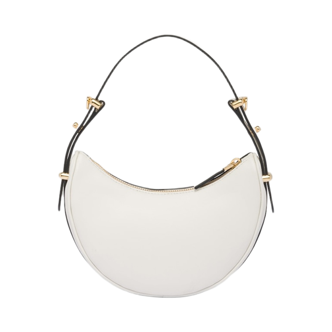 프라다 아르케 레더 미니 숄더백 화이트(Prada Arque Leather Mini Shoulder Bag White) - 2