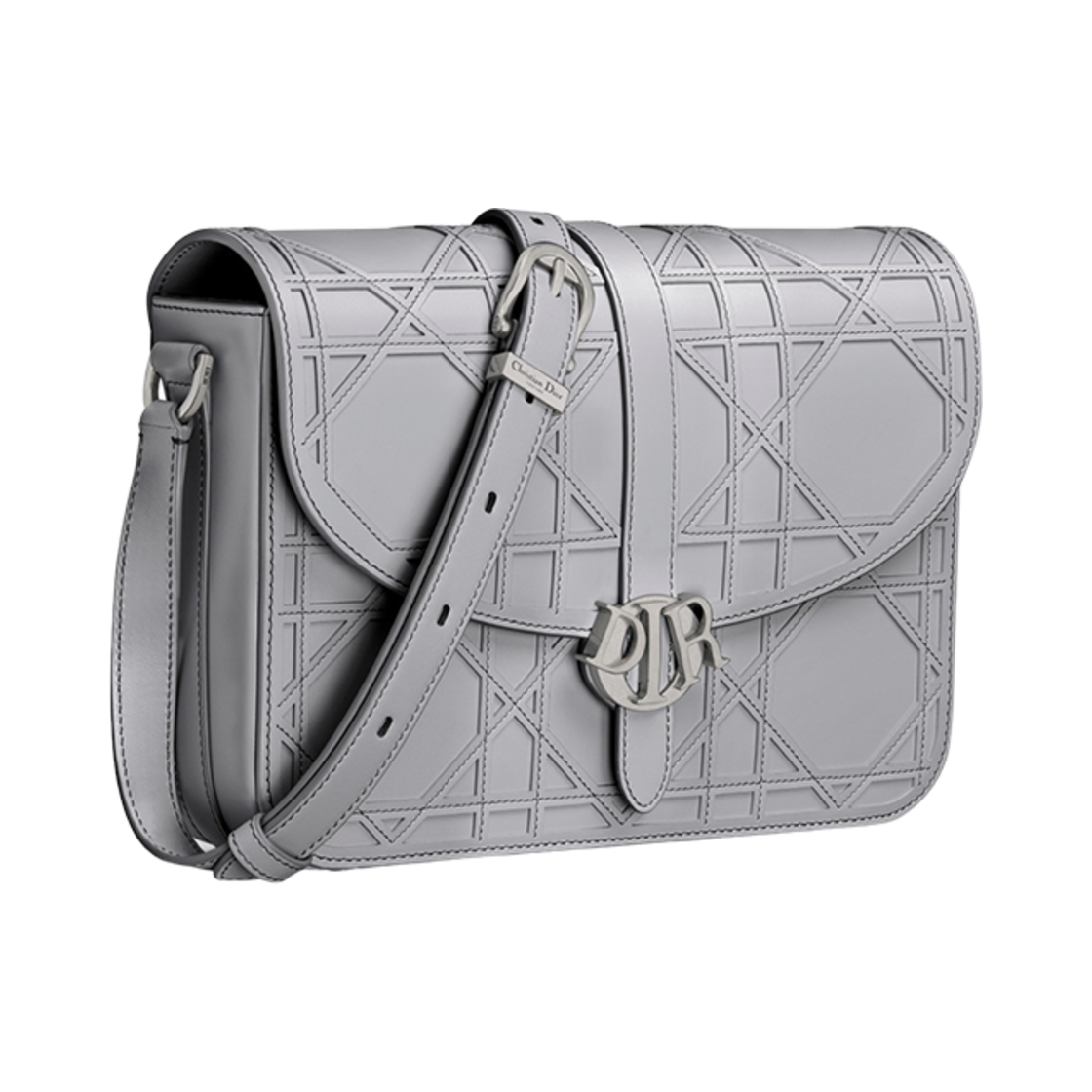 디올 참 백 그레이 코스모 레더(Dior Charm Bag Gray Cosmo Leather) - 3