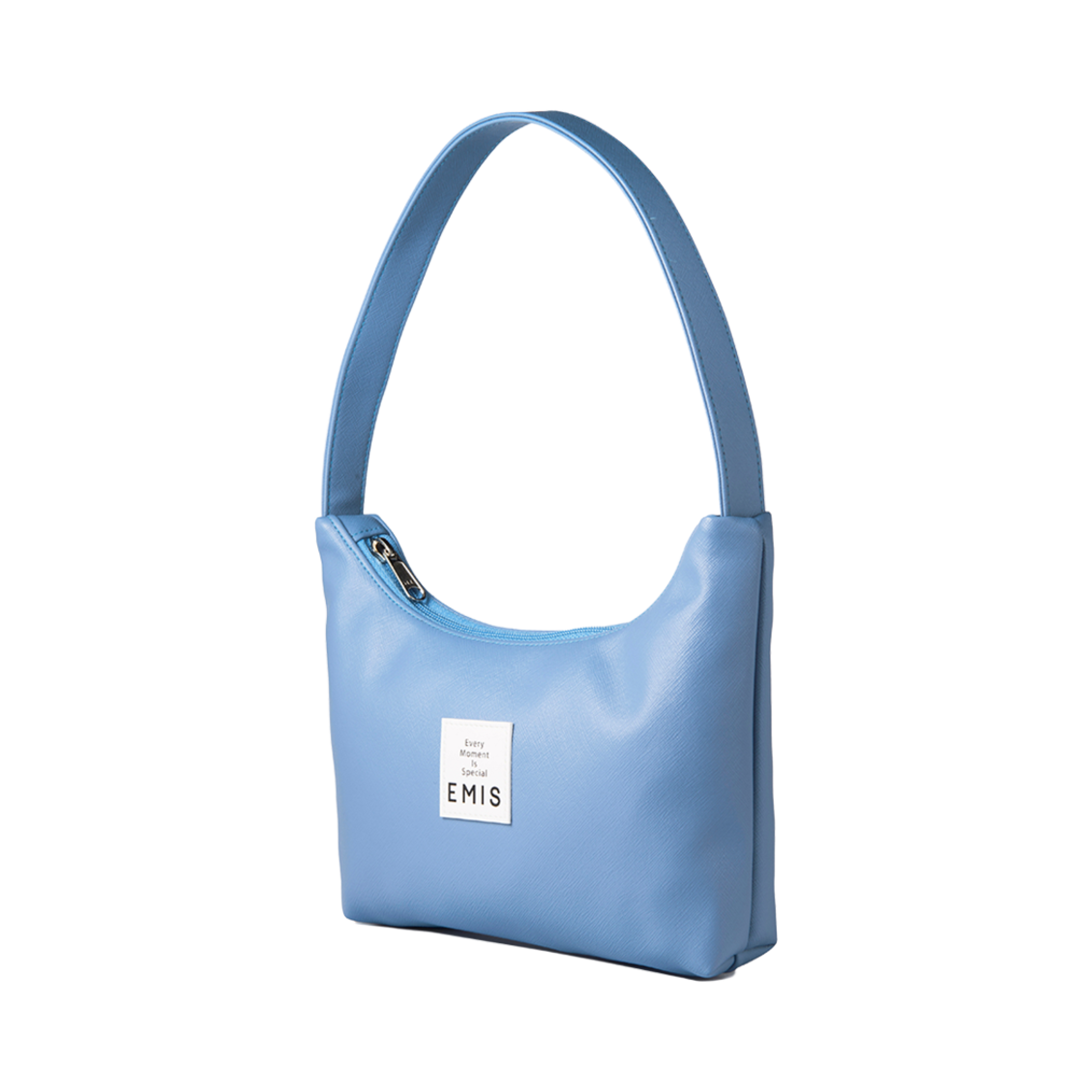 이미스 레더 호보백 블루(Emis Leather Hobo Bag Blue) - 2