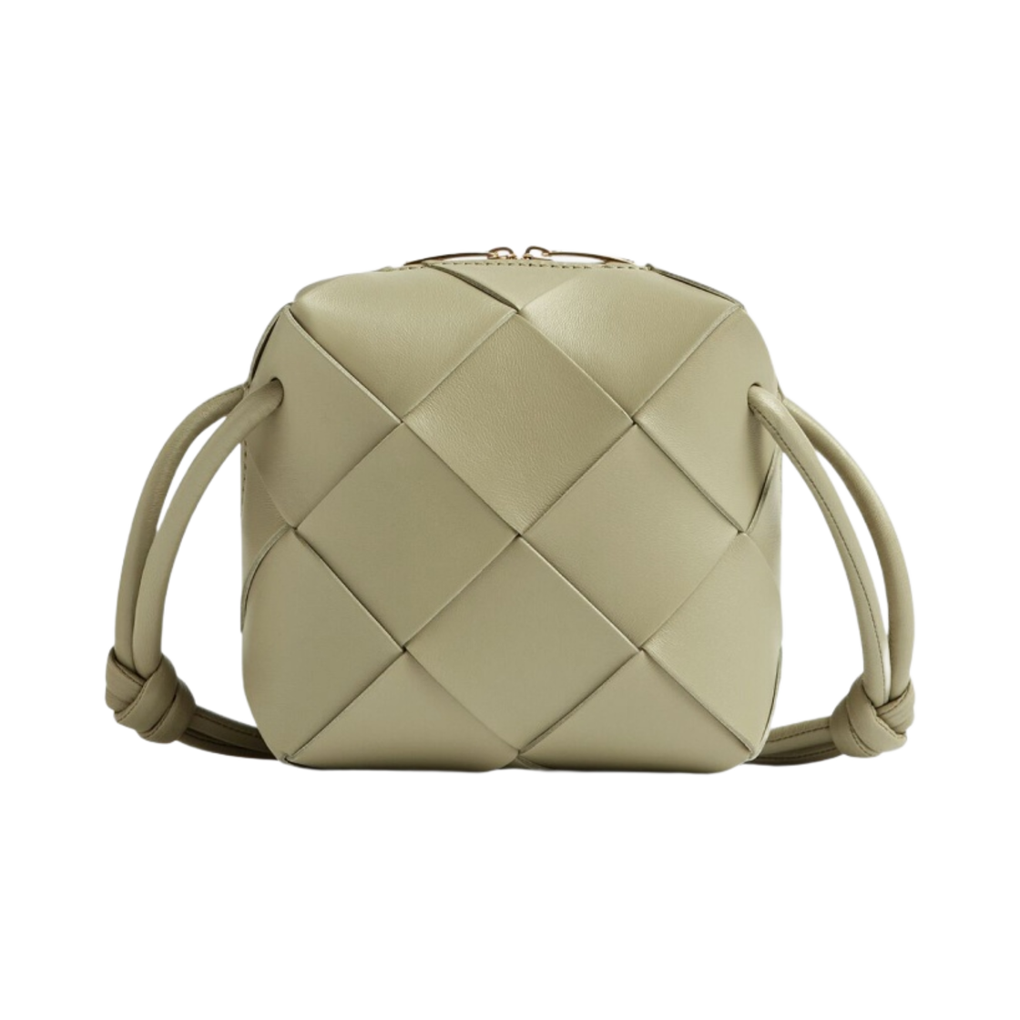 보테가 베네타 미니 카세트 카메라백 트래버틴(Bottega Veneta Mini Cassette Camera Bag Travertine) - 1