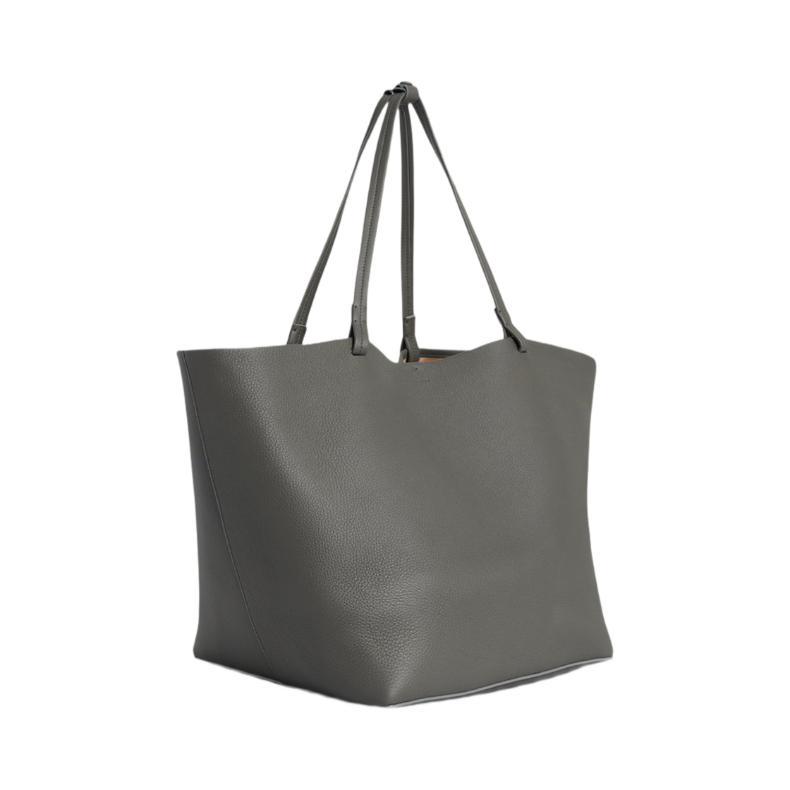 더 로우 XL 파크 토트 레더 티마우스 그레이(The Row XL Park Tote in Leather Timouse Grey) - 2