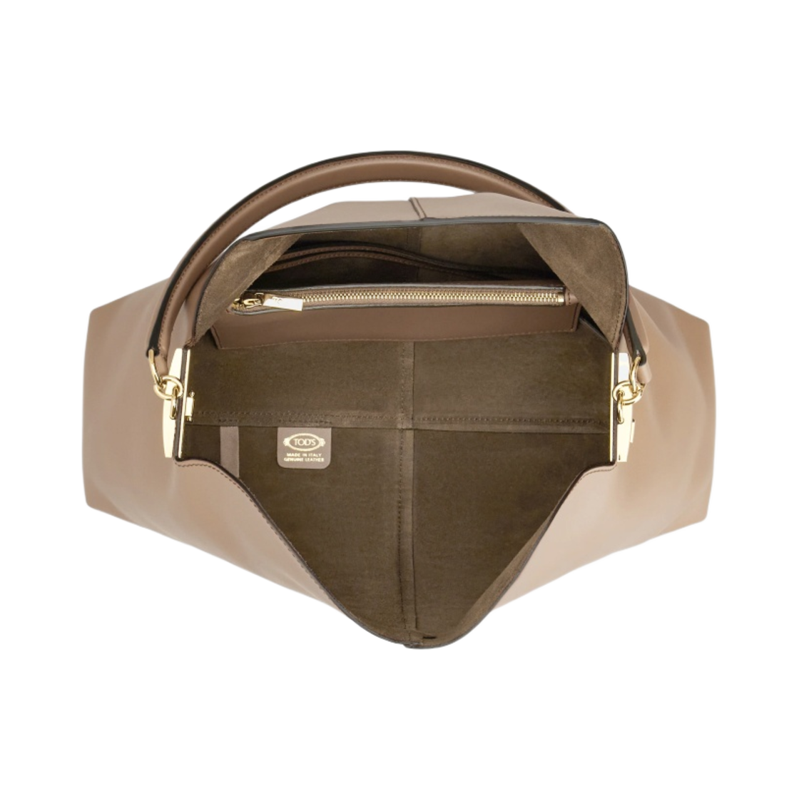 토즈 T 케이스 레더 숄더백 스몰 핑크(Tod's T Case Shoulder Bag in Leather Small Pink) - 3