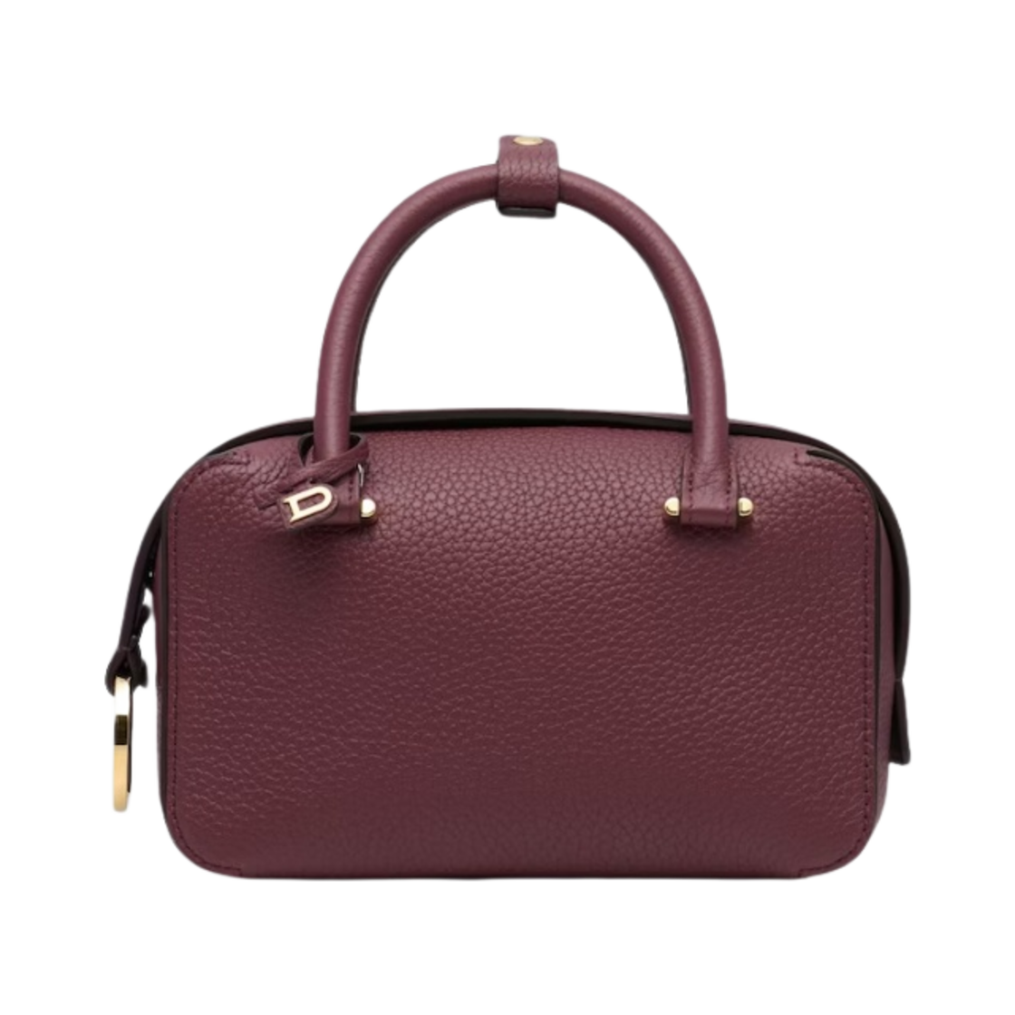 델보 쿨 박스 미니 토뤼옹 소프트 로즈우드 도르(Delvaux Cool Box Mini Taurillon Soft Rosewood Dore)