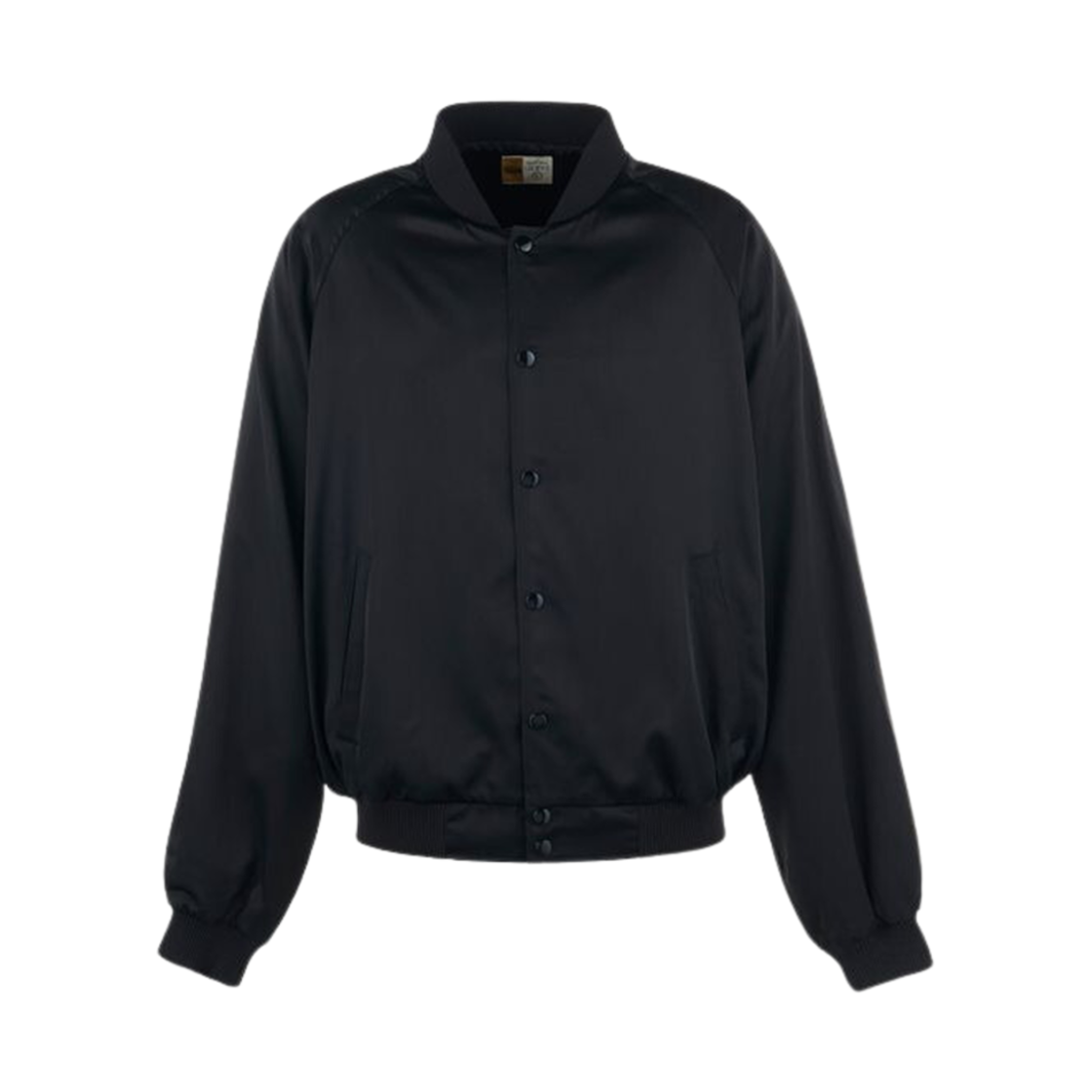 세인트 마이클 x 라스트 맨 러브 송 새틴 자켓 블랙 - 25SS(Saint Mxxxxxx x Last Man Love Song Satin Jacket Black - 25SS)