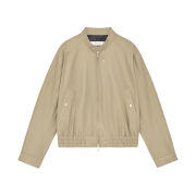 Haleine 3D Cotton Biker Blouson Beige (WJ120)