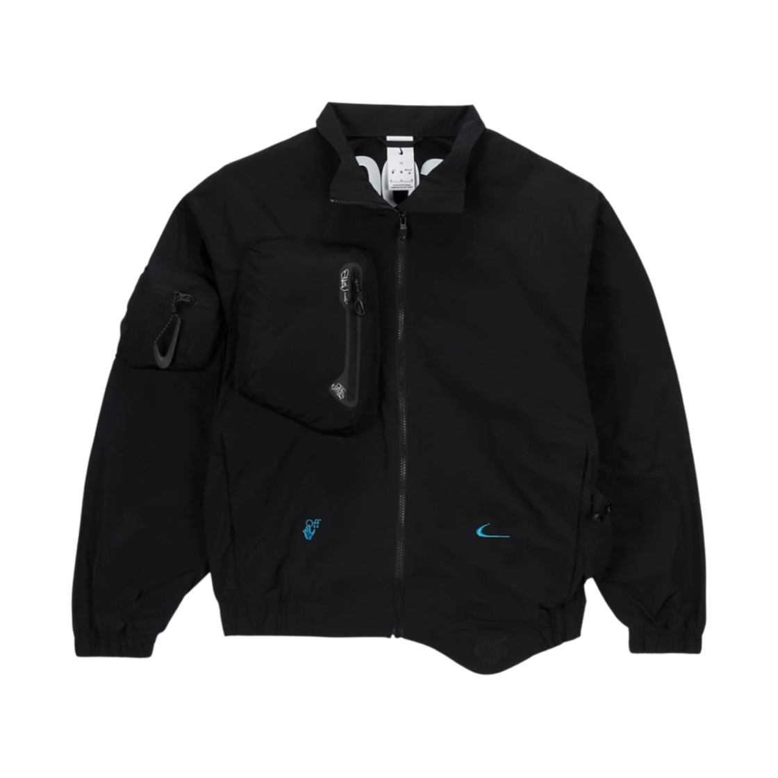 나이키 x 오프화이트 NRG 트랙 자켓 블랙 - 아시아