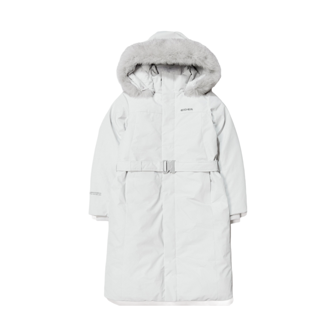 (W) 아이더 라헨느 캐시미어 프리미엄 다운 자켓 라이트 그레이((W) Eider La Reine Cashmere Premium Down Jacket Light Grey)