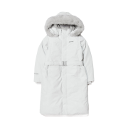 (W) Eider La Reine Cashmere Premium Down Jacket Light Grey