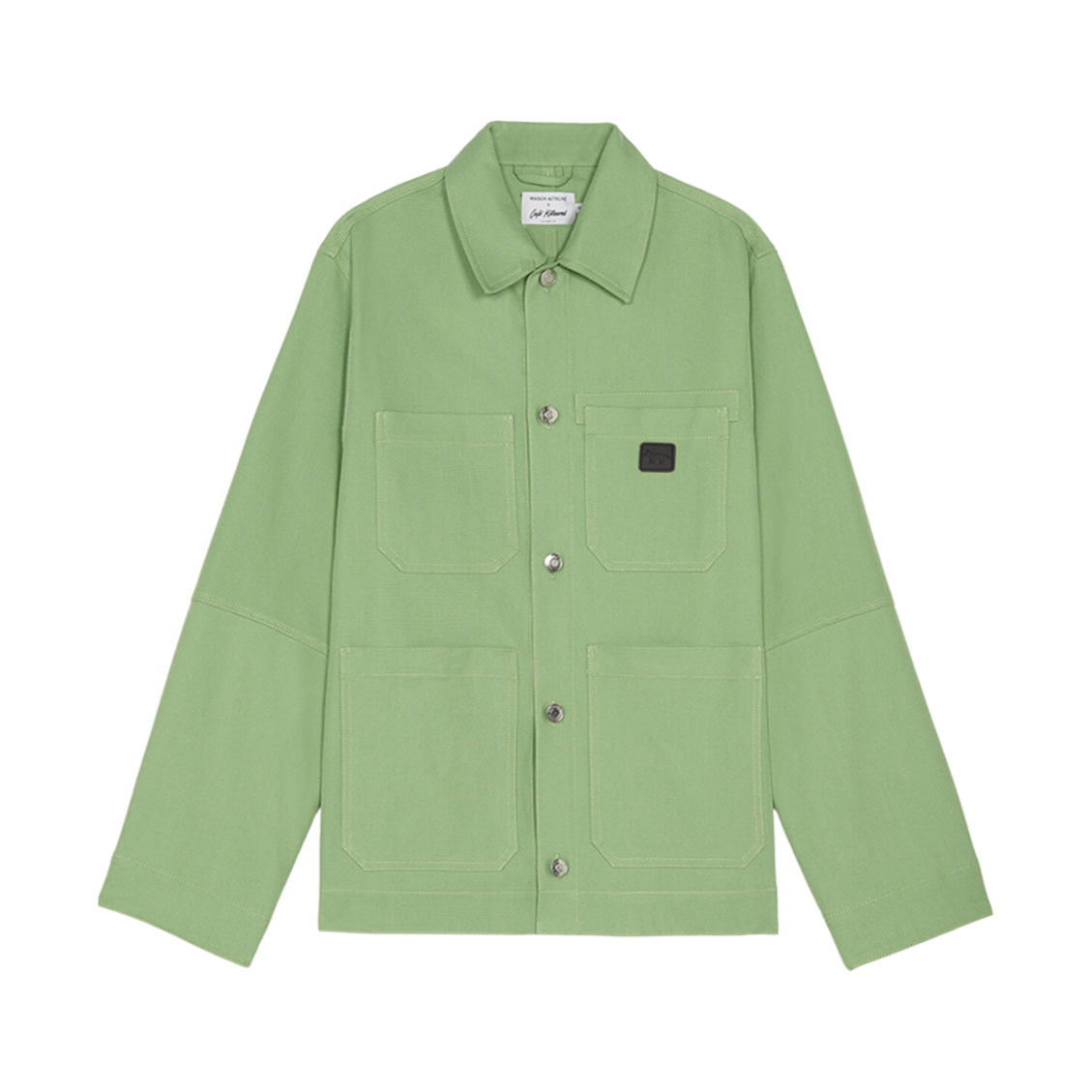 메종 키츠네 카페 워크웨어 자켓 마차(Maison Kitsune Cafe Workwear Jacket Matcha) - 1