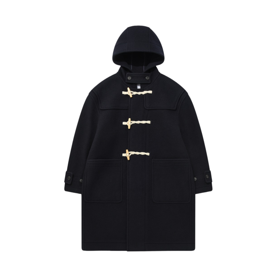 커버낫 울 더플 코트 네이비(Covernat Wool Duffle Coat Navy)