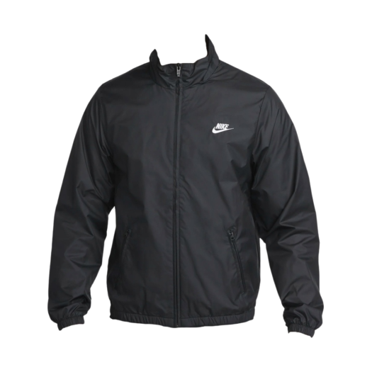 나이키 NSW 클럽 풀 집 우븐 자켓 블랙 - 아시아