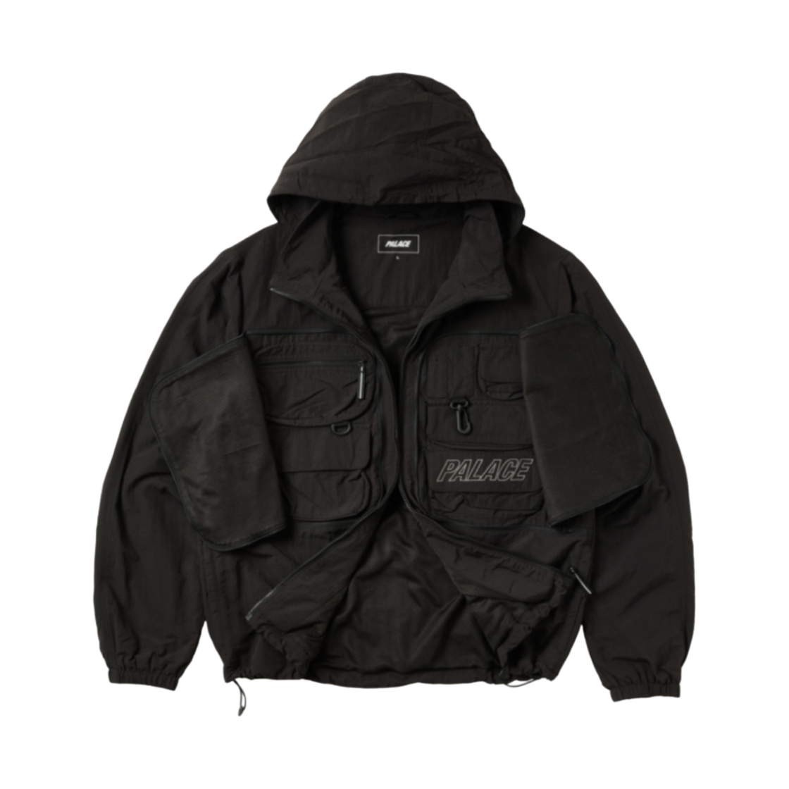 팔라스 트래블 자켓 블랙 - 21SS(Palace Travel Jacket Black - 21SS) - 2