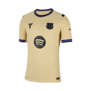 Nike FC Barcelona 2025/26 Match Away Dri-Fit ADV Authentic Jersey Team Gold Persian Violet Black (Non Marking Ver.)