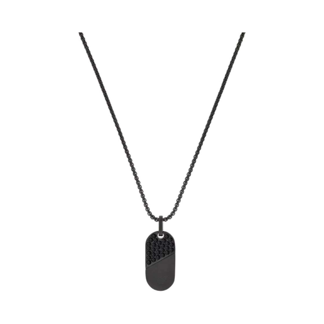 EGS3138001 Emporio Armani Stainless Steel Dog Tag Necklace Multicolour