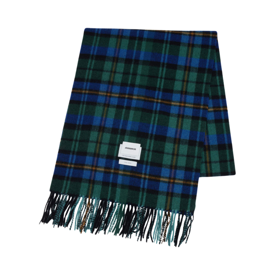 아더에러 레빈트 플레이드 머플러 그린(Ader Error Revint Plaid Muffler Green)