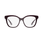 Chanel Butterfly Eyeglasses Acetate & Burgundy