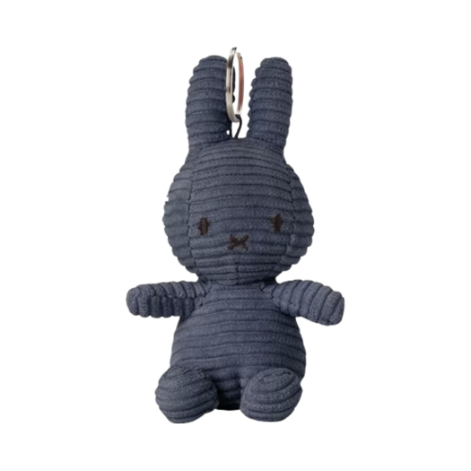 Miffy x Bon Ton Toys Keychain Corduroy Dark Blue